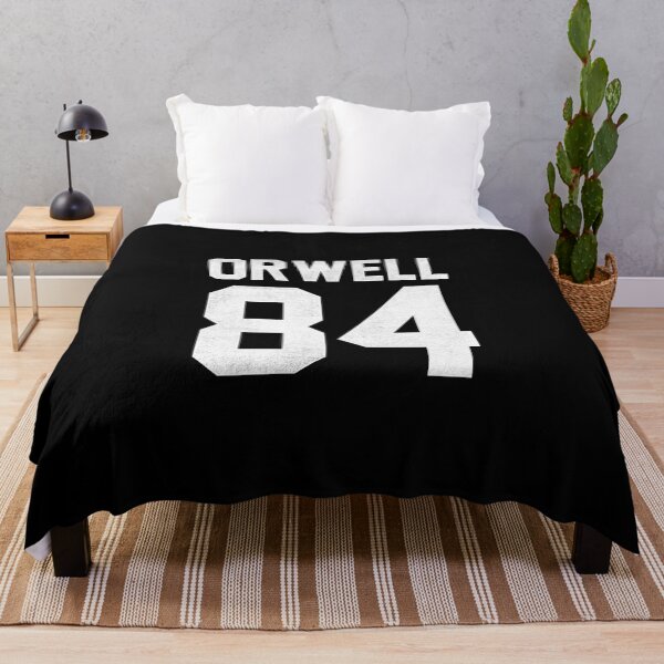 Item preview, Orwell 84 Jersey White Essential T-Shirt designed and sold by ayeshadanaqws.