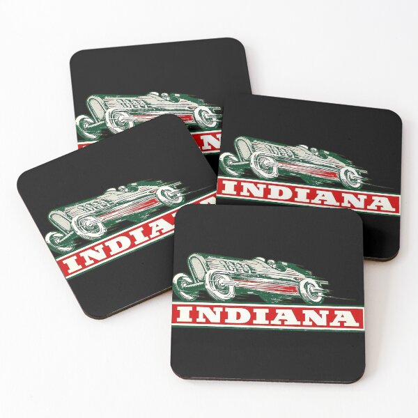 Artikelvorschau, Indiana IN Vintager Reise Staat Indianapolis entworfen und verkauft von KhaFreT5.