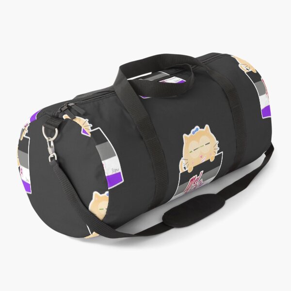 Item preview, Mel the Cat Coming Out Pocket Asexual Flag designed and sold by elisagavi.