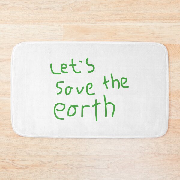 Item preview, Let's save the earth designed and sold by crazyhome.