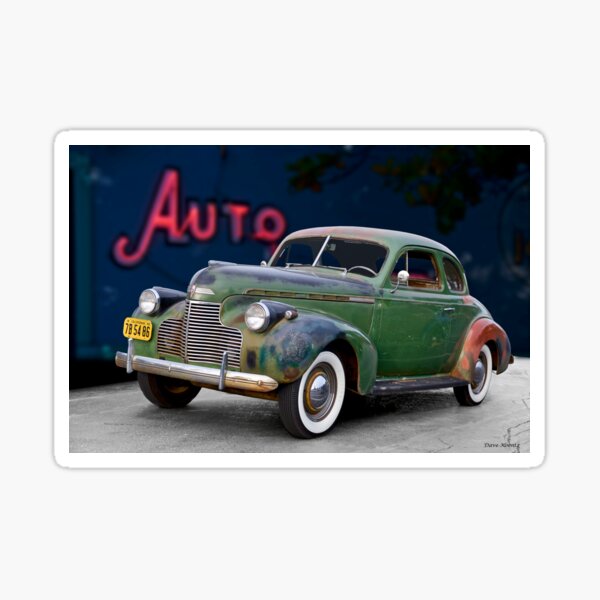 1940 Chevrolet Master Deluxe Coupe II Poster for Sale by