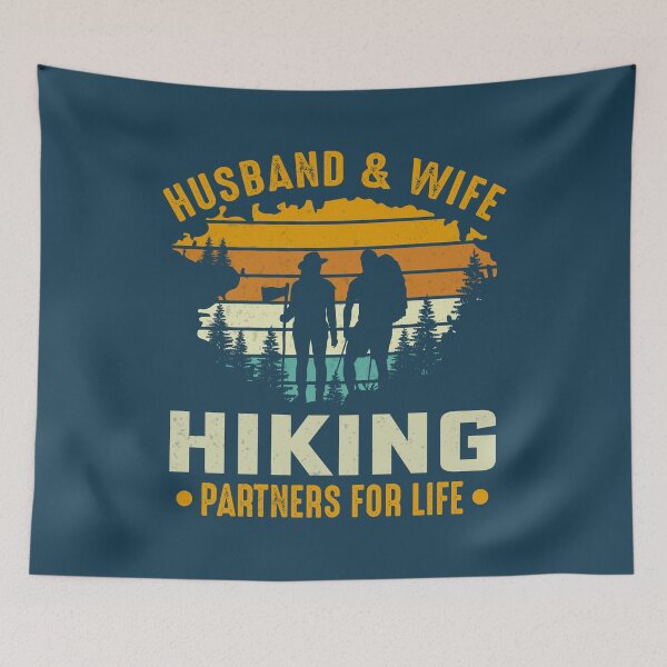 Item preview, Husband and Wife - Hiking - Partners for Life designed and sold by Lonesome-Fox.
