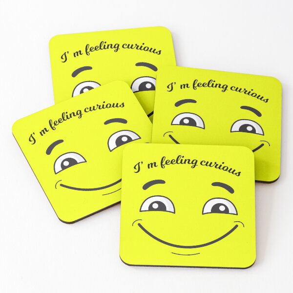Item preview, I'm feeling curious emotion designed and sold by Qitchup.