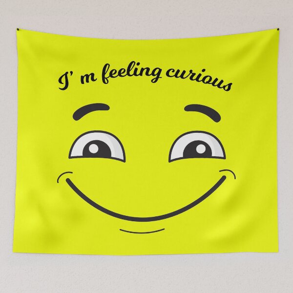 Item preview, I'm feeling curious emotion designed and sold by Qitchup.