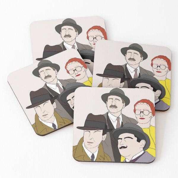 Item preview, Poirot and friends designed and sold by Ileedesign.