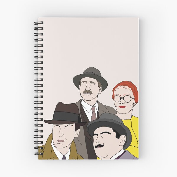 Item preview, Poirot and friends designed and sold by Ileedesign.