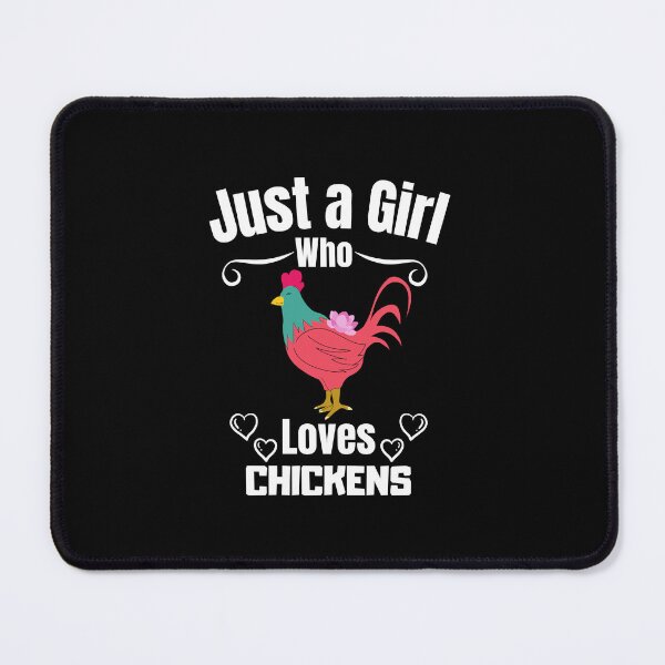 Item preview, Just a Girl Who loves Chickens #02 designed and sold by WaguinhoTex.