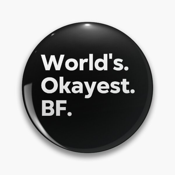 Item preview, World's Okayest BF designed and sold by kindxinn.