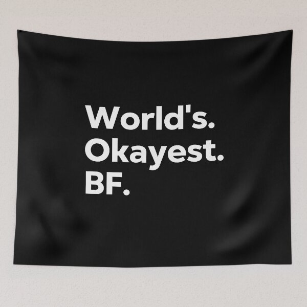 Item preview, World's Okayest BF designed and sold by kindxinn.
