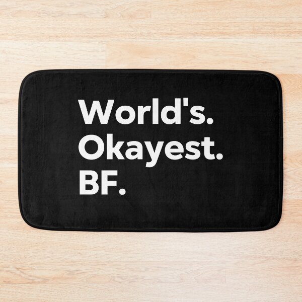 Item preview, World's Okayest BF designed and sold by kindxinn.