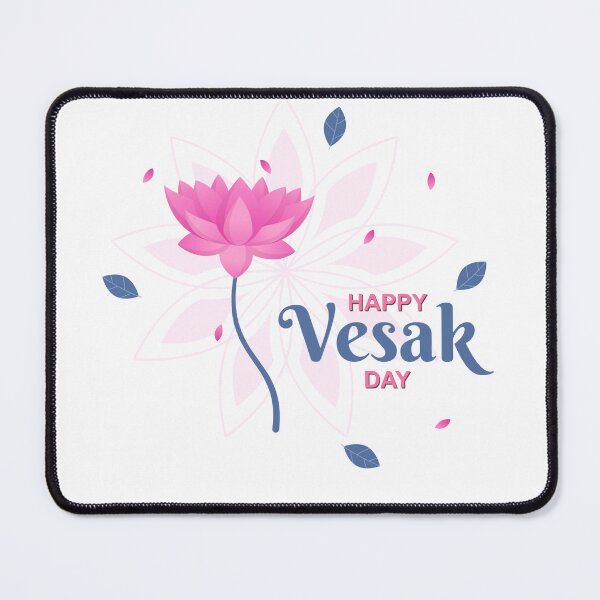 Item preview, Happy Vesak Day Floral designed and sold by Tamer ⭐⭐⭐⭐⭐.