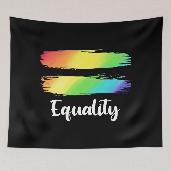 Item preview, Equality LGBTQ Acceptance Rainbow Flag Pride Month Supporter designed and sold by haselshirt.
