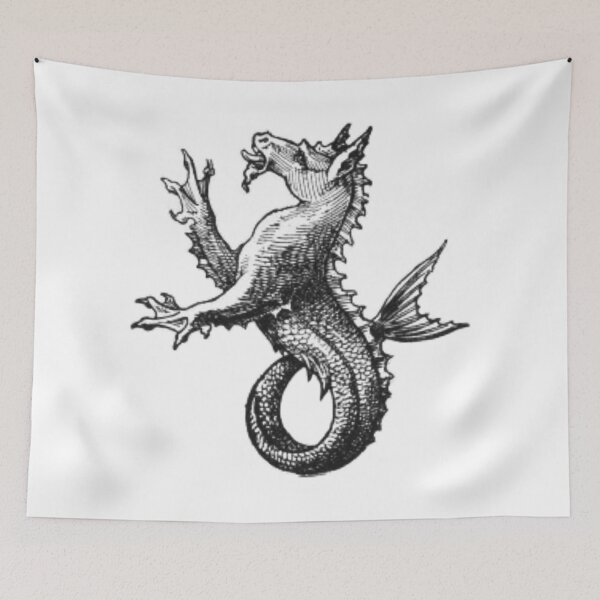 Item preview, Medieval Monster: Hippocampus designed and sold by Demonik-Art.
