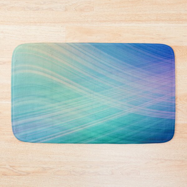 Item preview, Abstract Waves Blue Green designed and sold by livianasgifts.