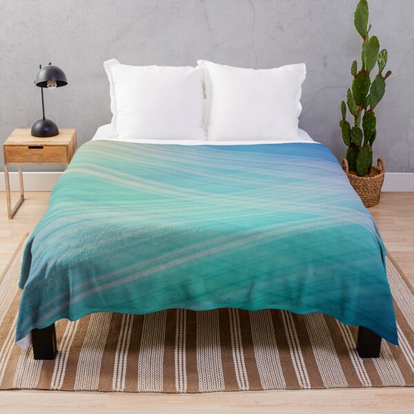 Item preview, Abstract Waves Blue Green designed and sold by livianasgifts.