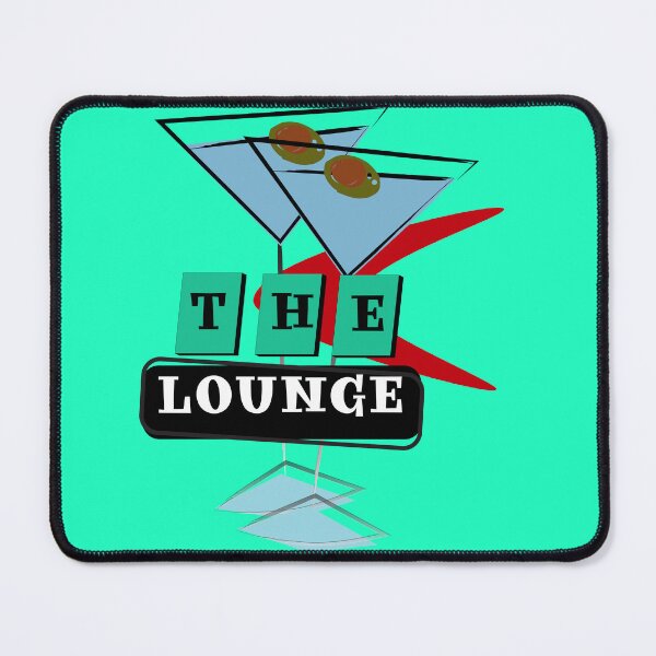 Item preview, The Lounge Mid Century Cocktail Bar designed and sold by LisWilliams.