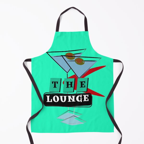 Item preview, The Lounge Mid Century Cocktail Bar designed and sold by LisWilliams.