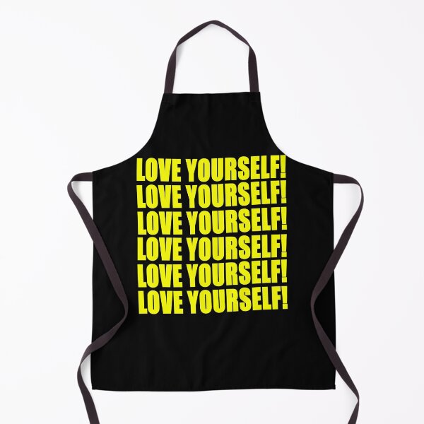 Item preview, Love yourself bold yellow and black designed and sold by DemonicGloom.