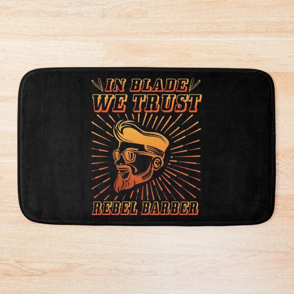 Item preview, IN BLADE WE TRUST REBEL BARBER ORANGE designed and sold by lukas69graphic.