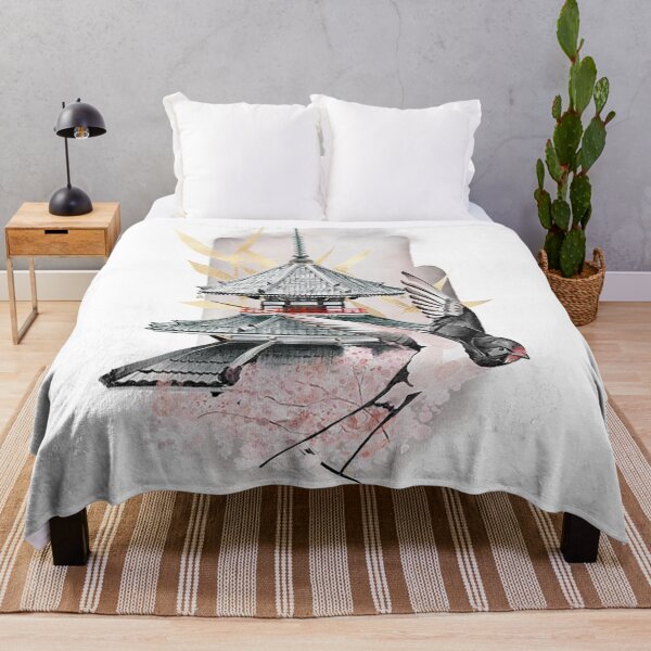 Item preview, Swallow Bird Obras de arte japonesas designed and sold by Blok45.