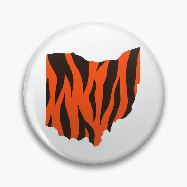 Item preview, Ohio Bengal stripes designed and sold by kathrynmstein.