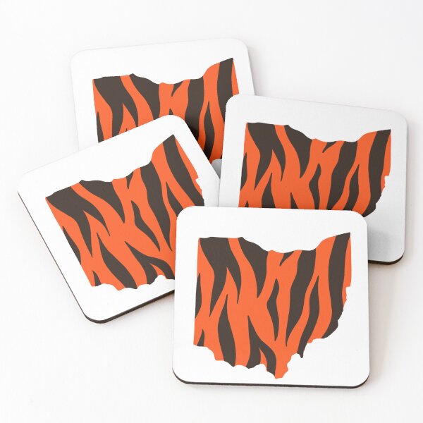 Item preview, Ohio Bengal stripes designed and sold by kathrynmstein.