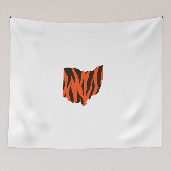 Item preview, Ohio Bengal stripes designed and sold by kathrynmstein.