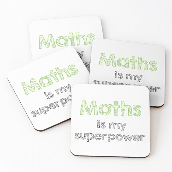 Item preview, Maths is my superpower designed and sold by Alltooclose.