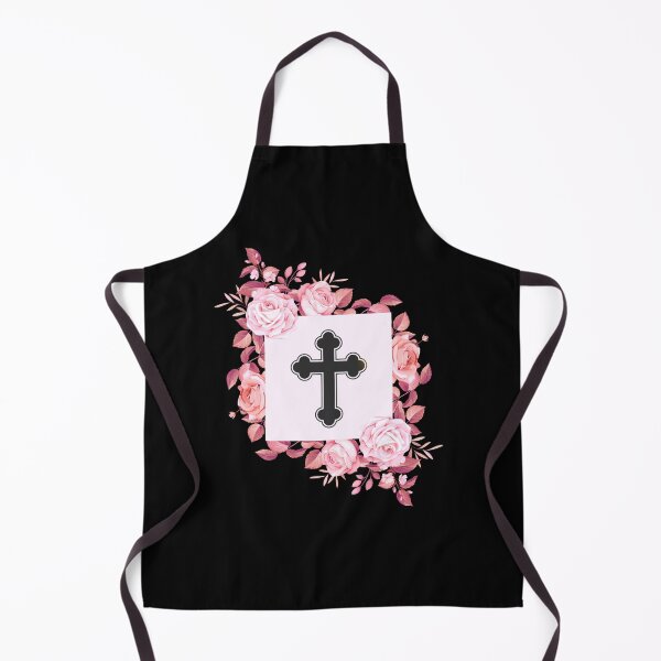 Item preview, Feminine Floral Christian Orthodox Cross  designed and sold by theorthodoxpath.