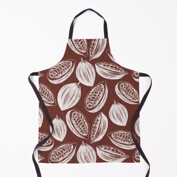 Item preview, Pencil pattern with cocoa pods. Inversion illustration designed and sold by hmorena.