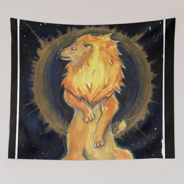 Item preview, Mighty sun of the lion designed and sold by Nekospencilart.