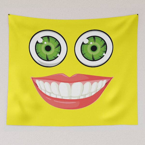 Item preview, I'm feeling curious with eyes and lipes, humour designed and sold by Qitchup.
