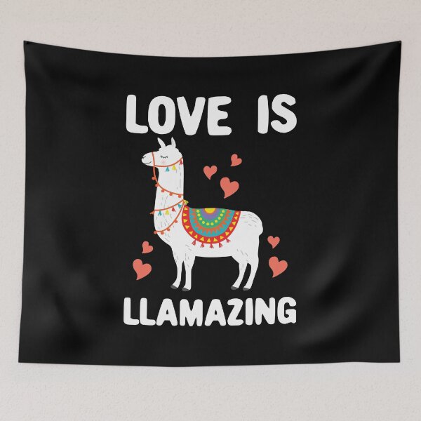 Item preview, Llama Valentine Clothing Gift for Him Her Love Is Llamazing designed and sold by haselshirt.