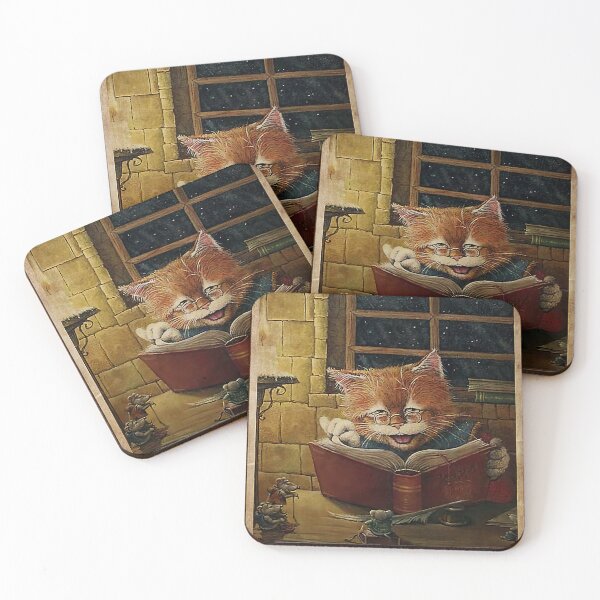 Item preview, Reading Cat designed and sold by mothis-shop.