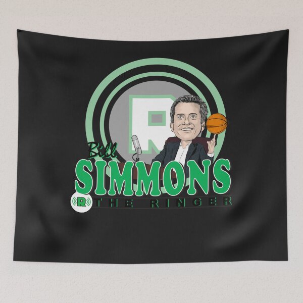 Item preview, Bill Simmons Caricature Tee designed and sold by Evitar413.
