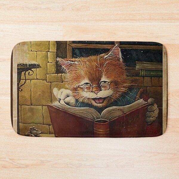 Item preview, Reading Cat designed and sold by mothis-shop.