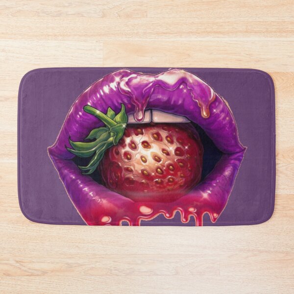 Item preview, Biting strawberry  designed and sold by ElhaChBa.