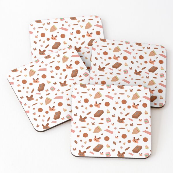Item preview, Bunny Family's Picnic Pattern- White designed and sold by MILdecals.
