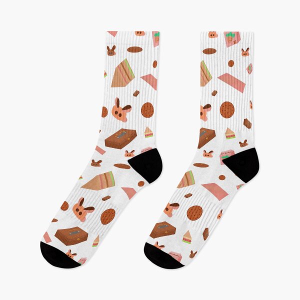Item preview, Bunny Family's Picnic Pattern- White designed and sold by MILdecals.
