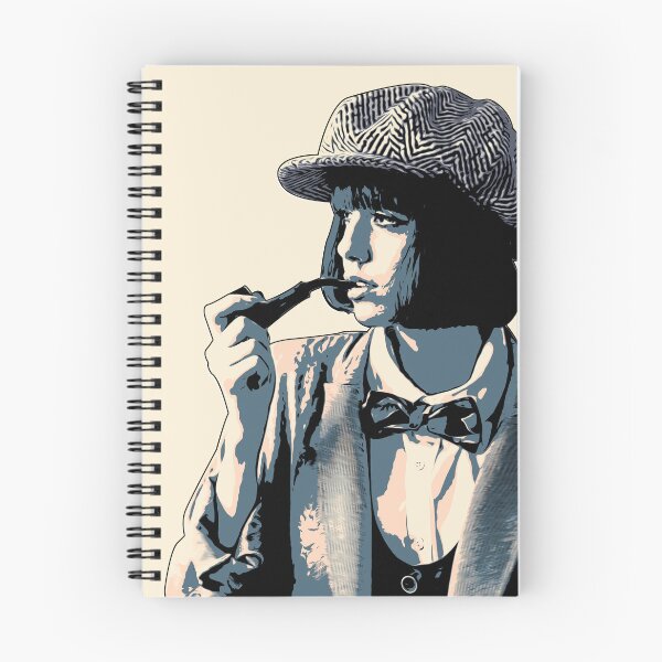 Item preview, Girl Smoking Corncob Pipe Vintage Pastel Themed designed and sold by boholoc0.