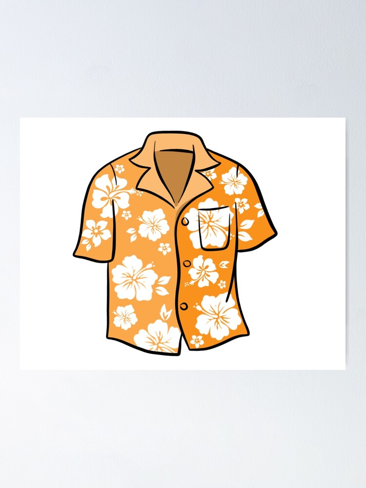 Hawaiian shirt Poster for Sale by kathrynmstein