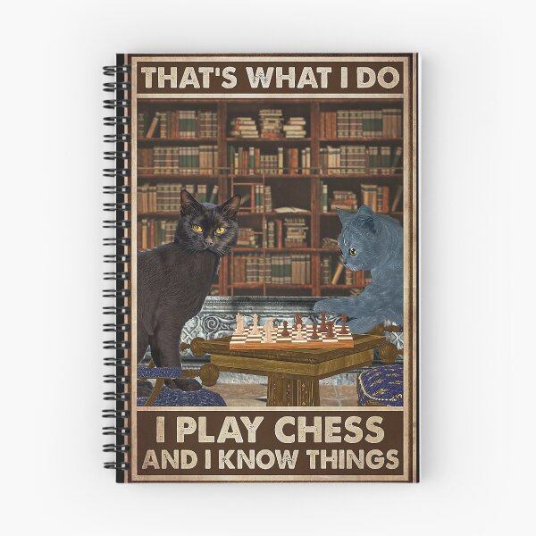 Item preview, Playing Chess With Cat designed and sold by mothis-shop.