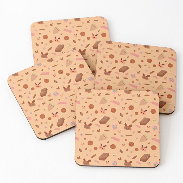 Item preview, Bunny Family's Picnic Pattern- Cream designed and sold by MILdecals.