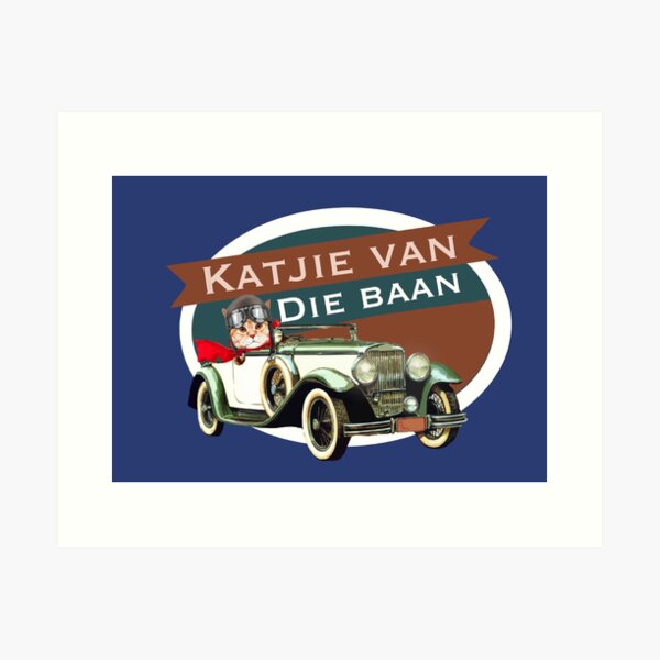 Item preview, Katjie van die baan designed and sold by CheriGurl.