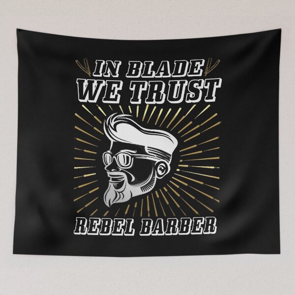 Item preview, IN BLADE WE TRUST REBEL BARBER  designed and sold by lukas69graphic.