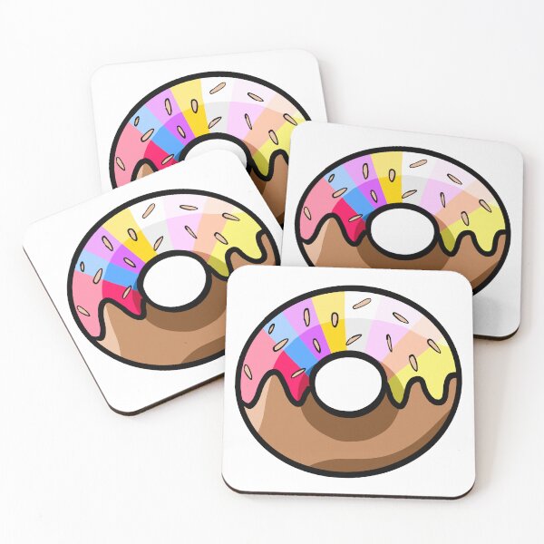 Item preview, Pangender Pride Sprinkle Donut designed and sold by CJ Vanderbeek.