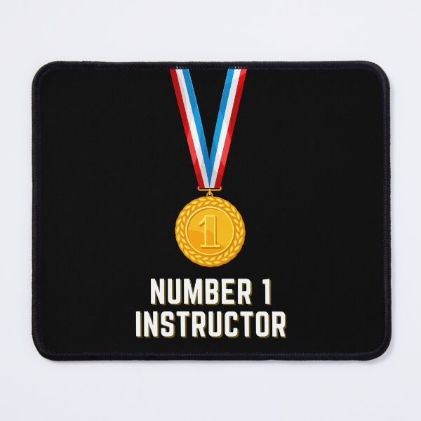 Item preview, Number 1 Instructor Gold Medal designed and sold by Imemewell.