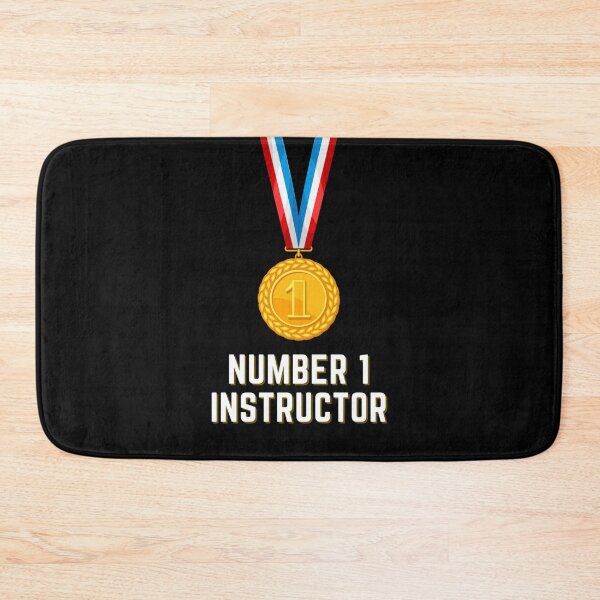Item preview, Number 1 Instructor Gold Medal designed and sold by Imemewell.