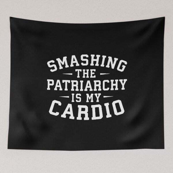 Item preview, Smashing The Patriarchy Is My Cardio designed and sold by Design99Hill.