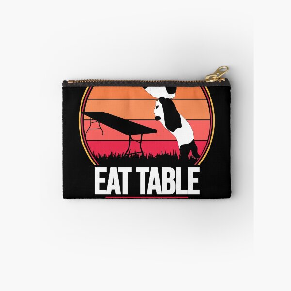 Aperçu de l'œuvre Eat Table - pandas de lutte - match de table créée et vendue par adenicholls.